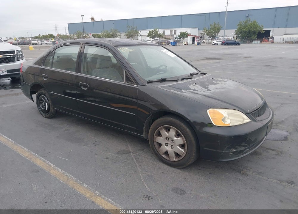 2002 HONDA CIVIC EX VIN: JHMES26742S003070