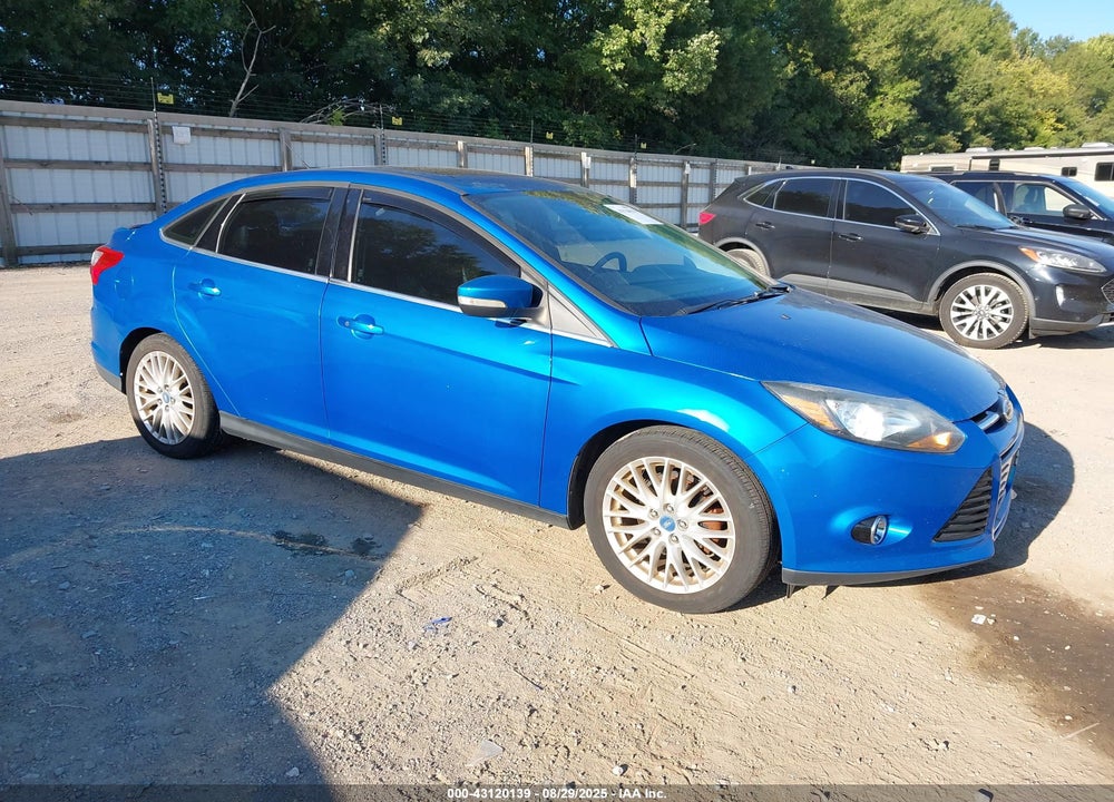 2013 FORD FOCUS TITANIUM VIN: 1FADP3J29DL129332