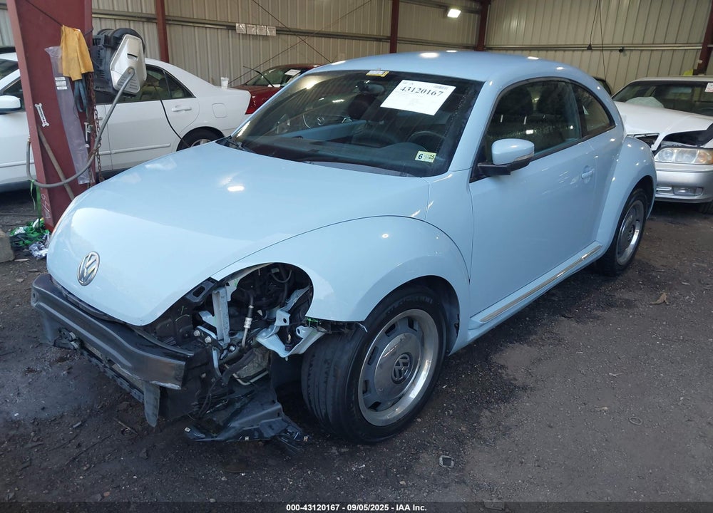 2012 VOLKSWAGEN BEETLE VIN: 3VWJP7AT3CM628859