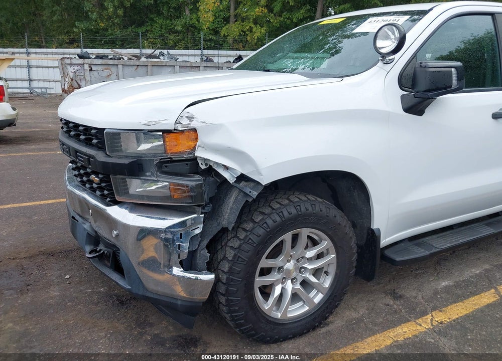 2019 CHEVROLET SILVERADO 1500 VIN: 1GCUYAEF9KZ338038
