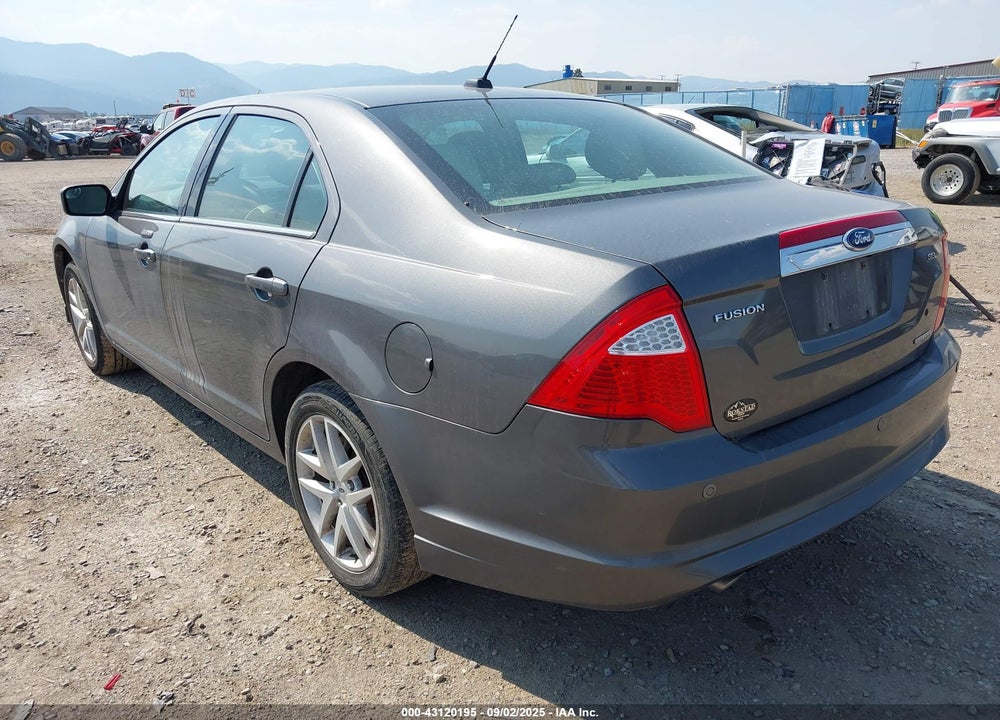 2012 FORD FUSION VIN: 3FAHP0JG7CR206274