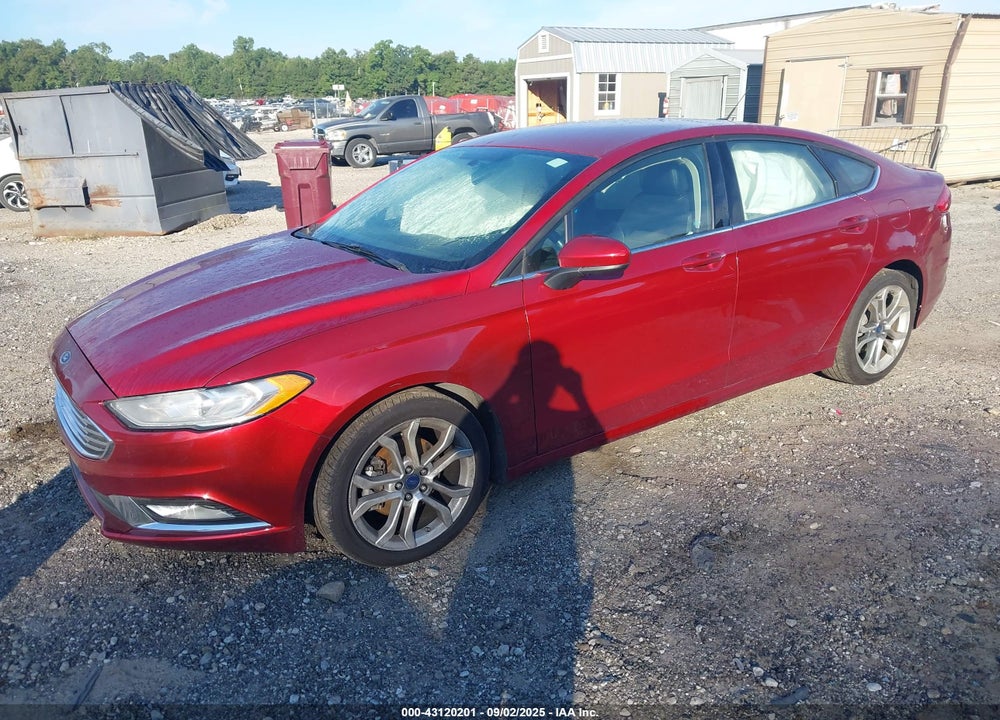 2017 FORD FUSION SE VIN: 3FA6P0HD9HR249783