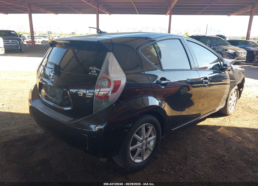 2012 TOYOTA PRIUS C VIN: JTDKDTB3XC1006392