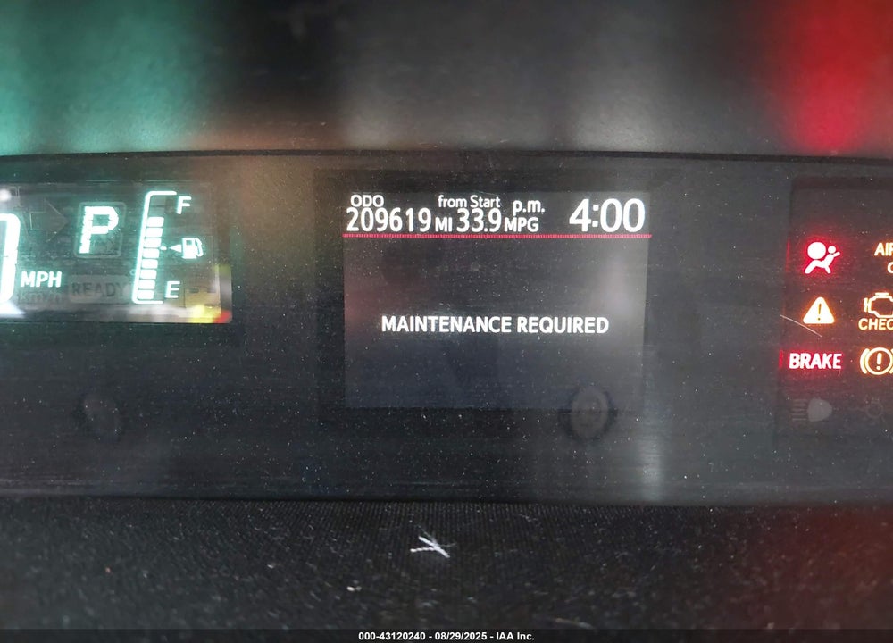 2012 TOYOTA PRIUS C VIN: JTDKDTB3XC1006392