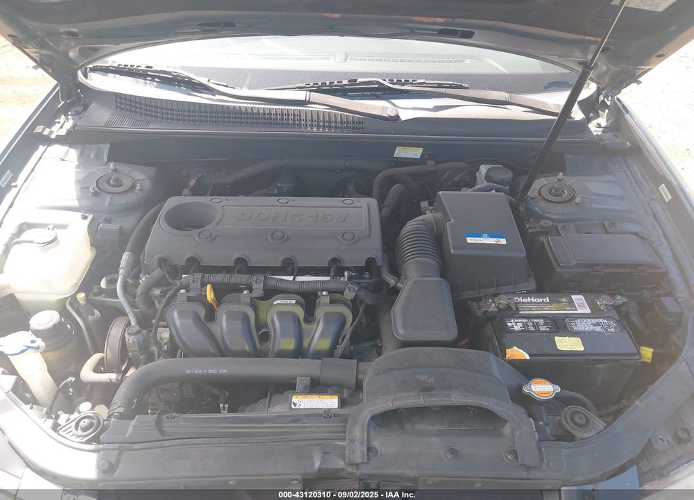 2010 HYUNDAI SONATA VIN: 5NPET4AC6AH604718