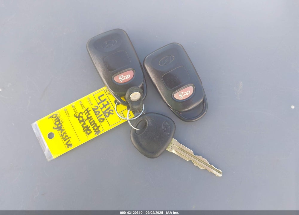 2010 HYUNDAI SONATA VIN: 5NPET4AC6AH604718