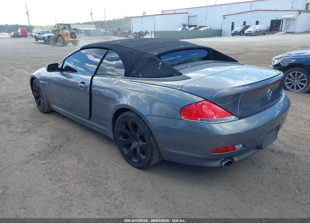 2007 BMW 650I VIN: WBAEK13587CN82481
