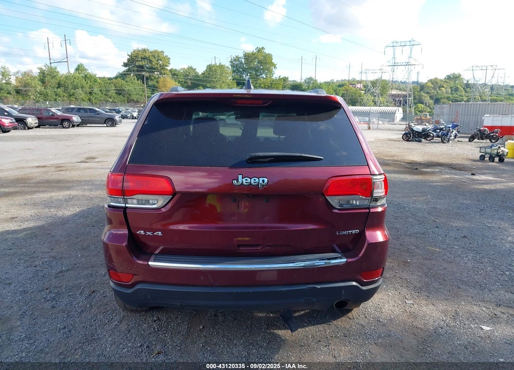2019 JEEP GRAND CHEROKEE LIMITED 4X4 VIN: 1C4RJFBG1KC711595