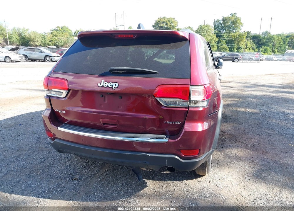 2019 JEEP GRAND CHEROKEE LIMITED 4X4 VIN: 1C4RJFBG1KC711595