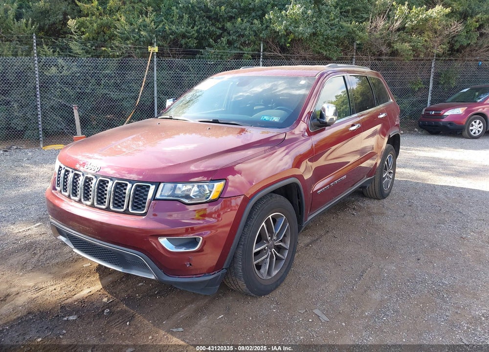2019 JEEP GRAND CHEROKEE LIMITED 4X4 VIN: 1C4RJFBG1KC711595