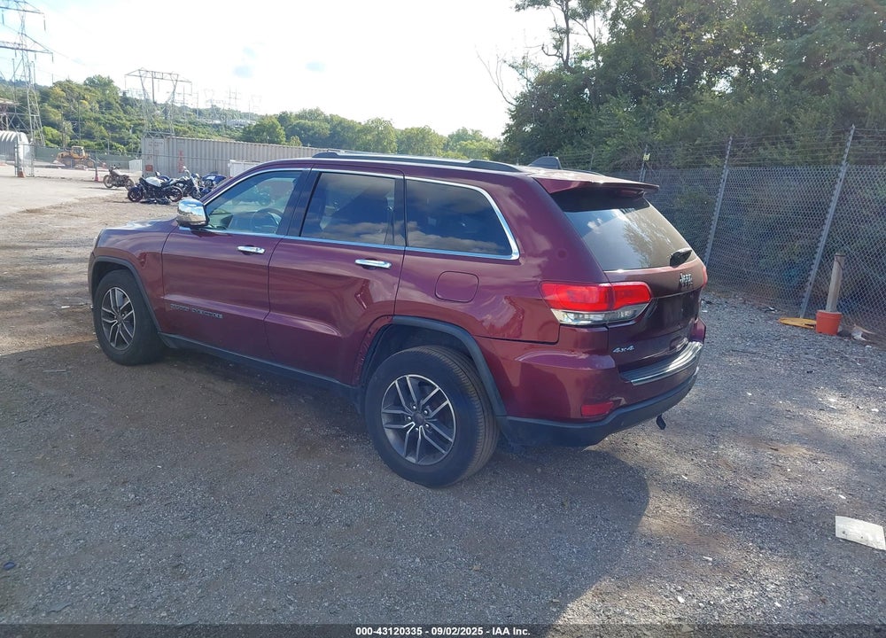 2019 JEEP GRAND CHEROKEE LIMITED 4X4 VIN: 1C4RJFBG1KC711595