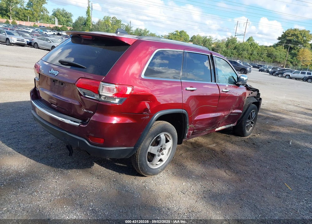 2019 JEEP GRAND CHEROKEE LIMITED 4X4 VIN: 1C4RJFBG1KC711595