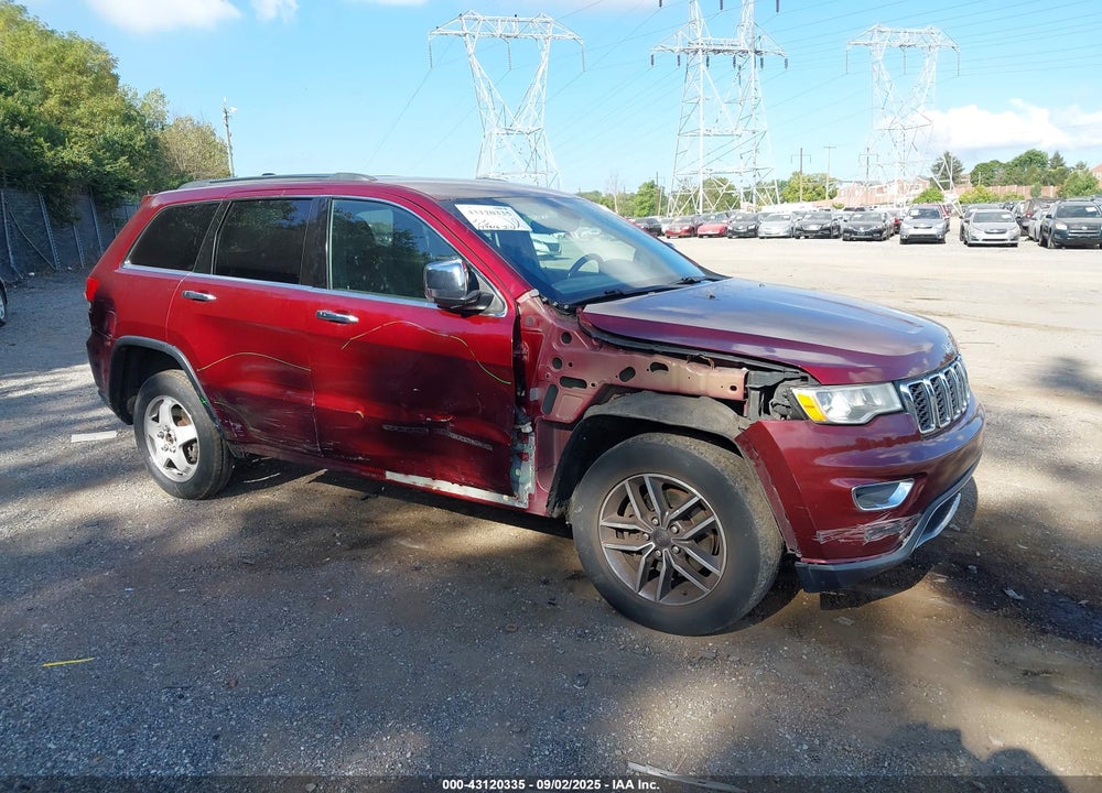 2019 JEEP GRAND CHEROKEE LIMITED 4X4 VIN: 1C4RJFBG1KC711595