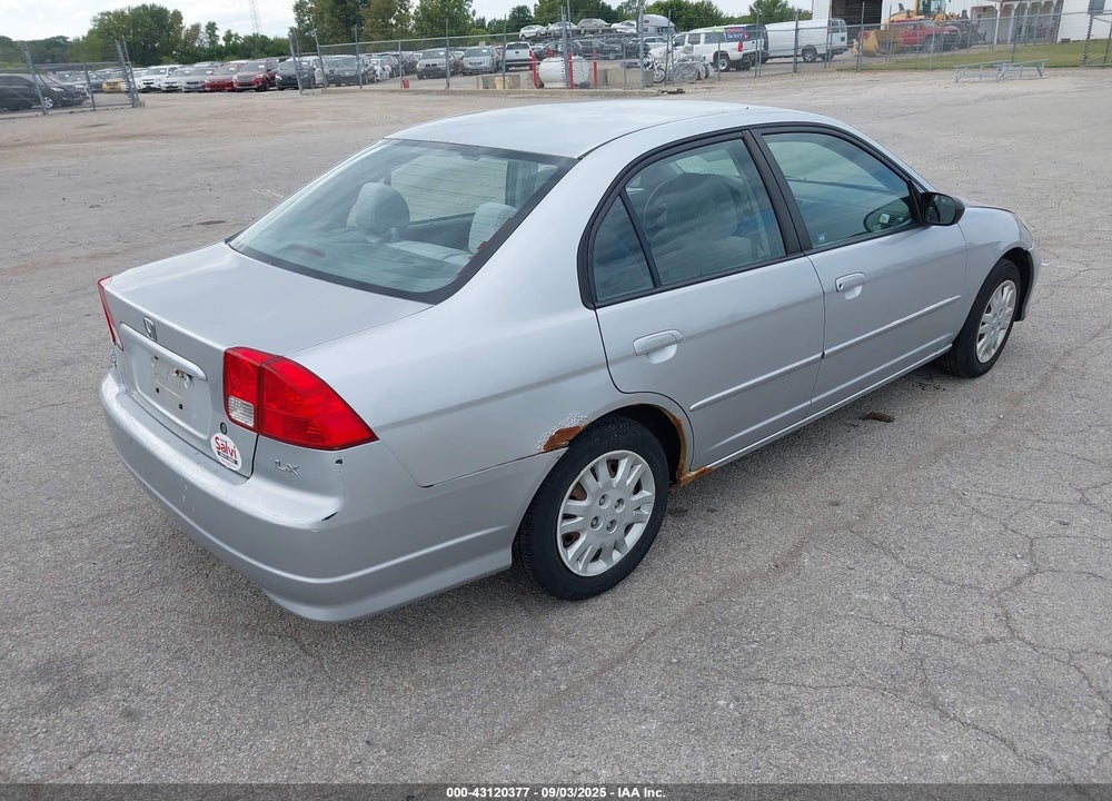 2005 HONDA CIVIC LX VIN: 2HGES16545H534325