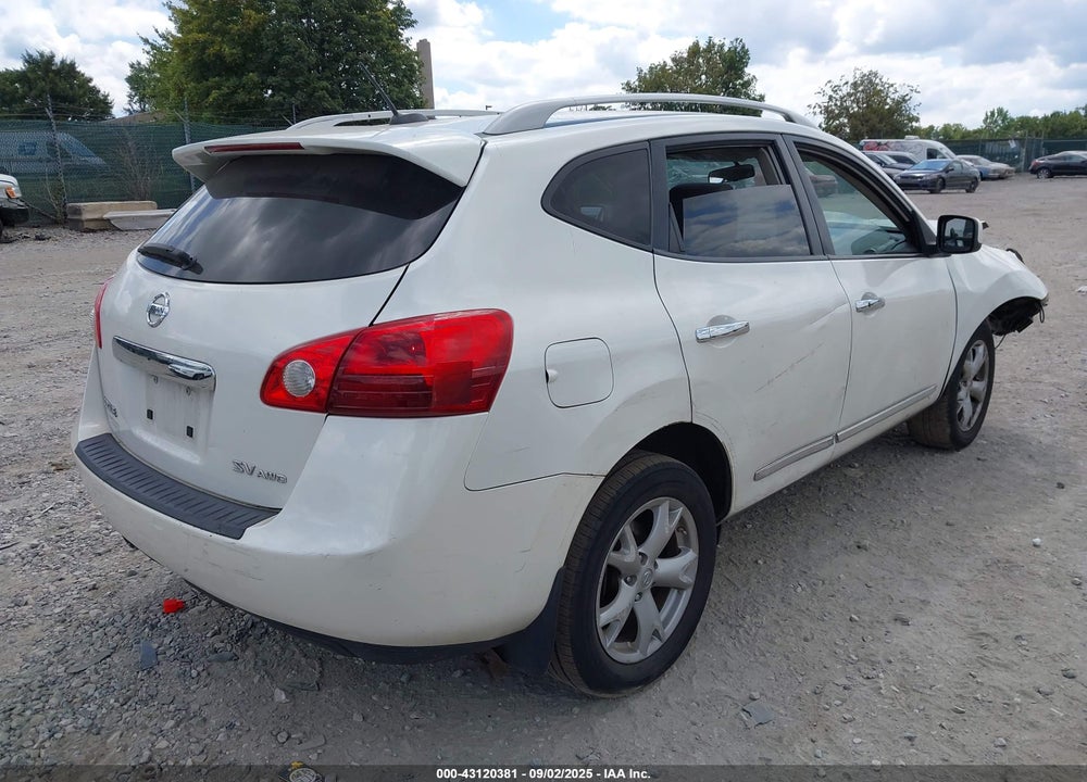 2011 NISSAN ROGUE VIN: JN8AS5MV6BW263602