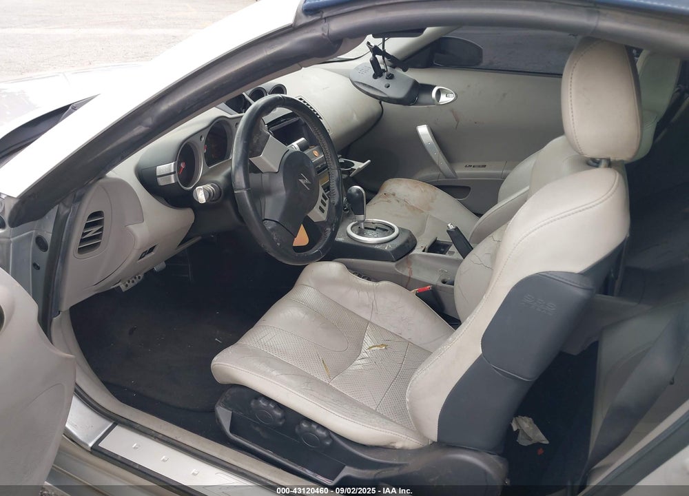 2005 NISSAN 350Z TOURING VIN: JN1AZ36A55M750301