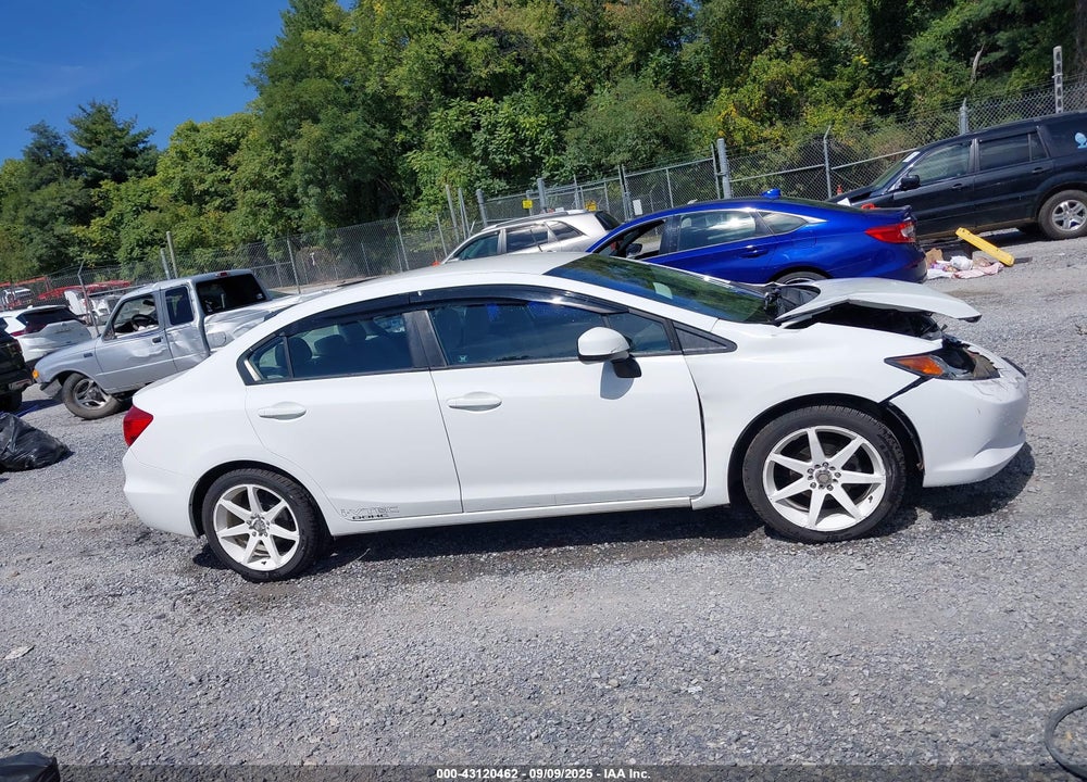 2012 HONDA CIVIC LX VIN: 2HGFB2F58CH594163