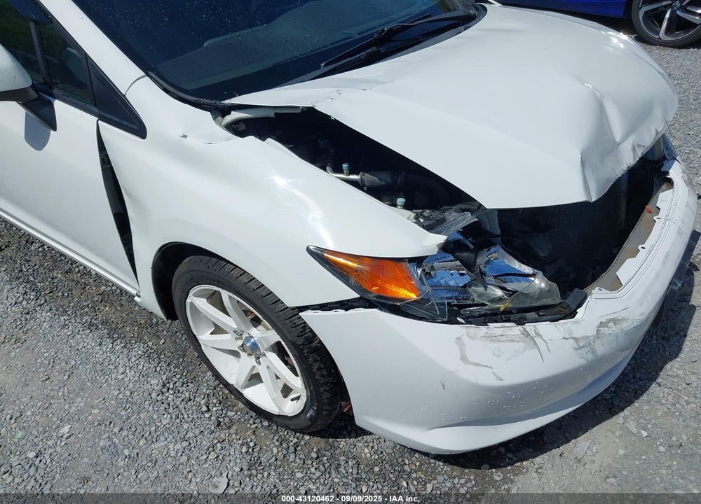 2012 HONDA CIVIC LX VIN: 2HGFB2F58CH594163