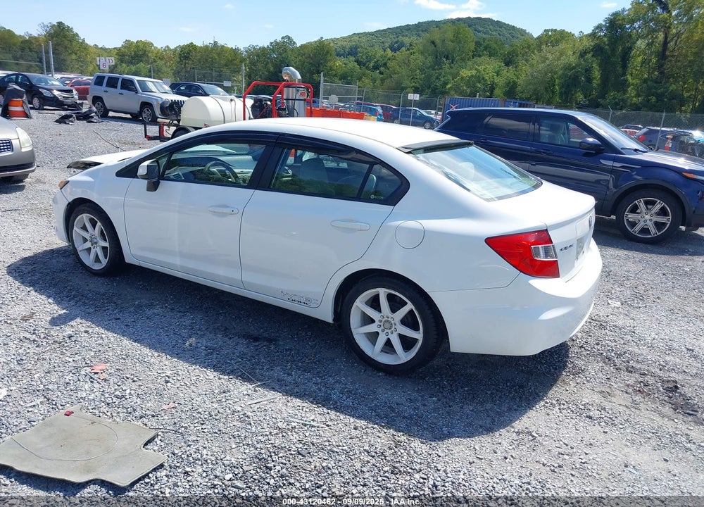 2012 HONDA CIVIC LX VIN: 2HGFB2F58CH594163