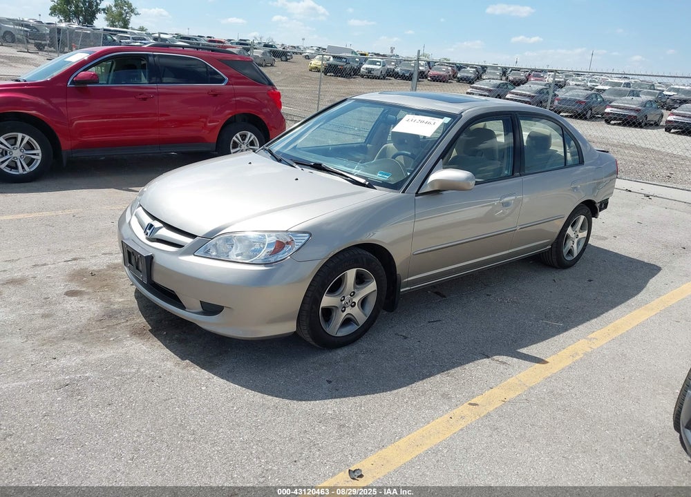 2004 HONDA CIVIC EX VIN: JHMES25784S001164