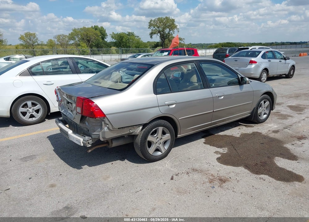 2004 HONDA CIVIC EX VIN: JHMES25784S001164