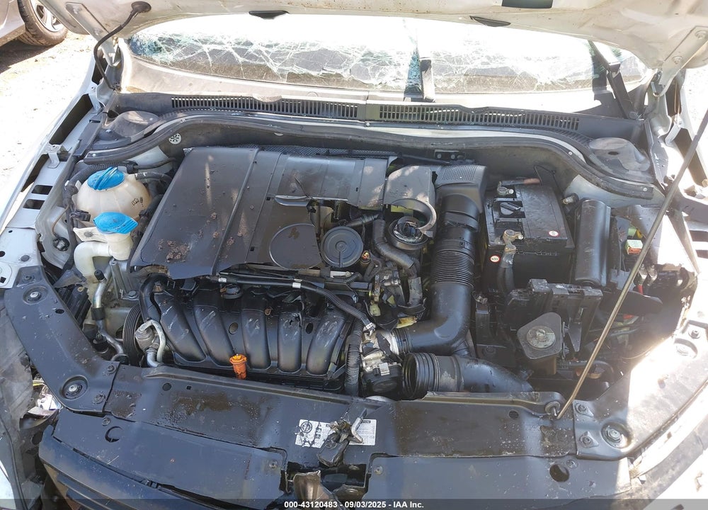 2012 VOLKSWAGEN JETTA 2.5L SE VIN: 3VWDP7AJ5CM021146