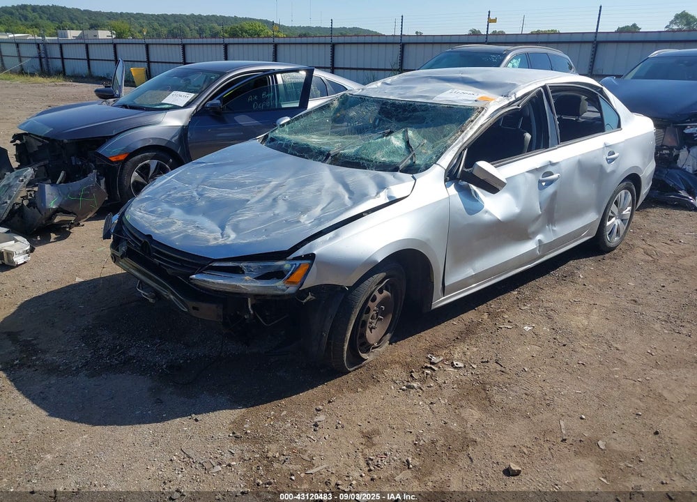 2012 VOLKSWAGEN JETTA 2.5L SE VIN: 3VWDP7AJ5CM021146