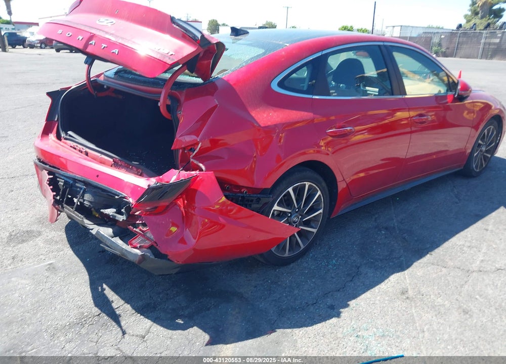 2020 HYUNDAI SONATA LIMITED VIN: 5NPEH4J26LH012960
