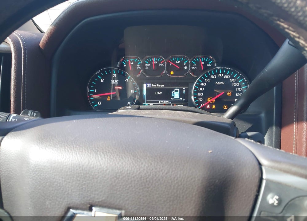 2017 CHEVROLET SILVERADO 1500 HIGH COUNTRY VIN: 3GCUKTEJ4HG163613