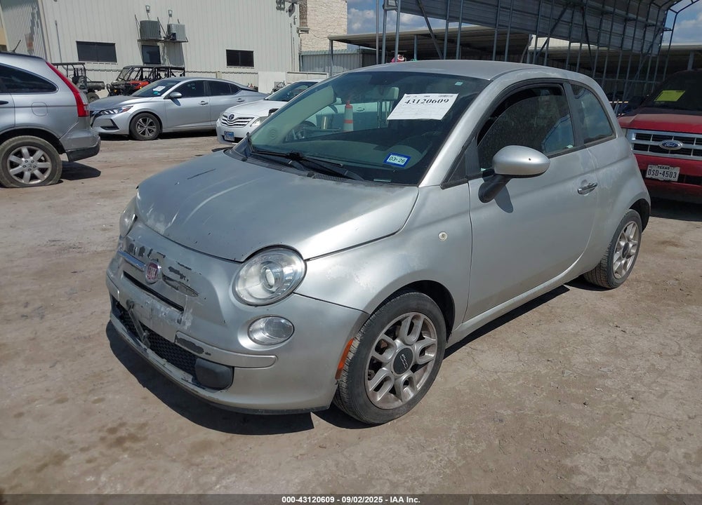 2013 FIAT 500 VIN: 3C3CFFAR4DT605972