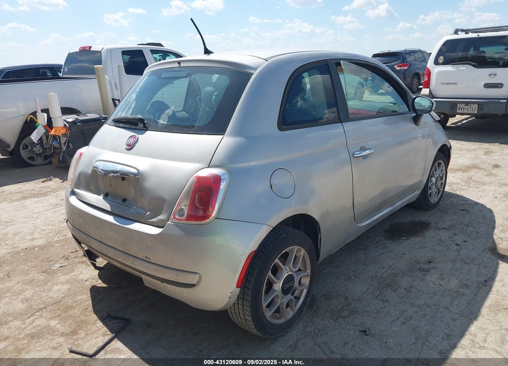 2013 FIAT 500 VIN: 3C3CFFAR4DT605972