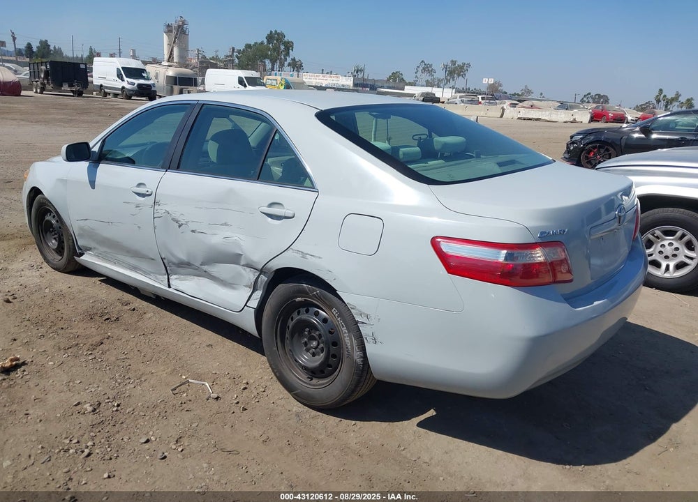 2007 TOYOTA CAMRY LE VIN: 4T1BE46K37U543822