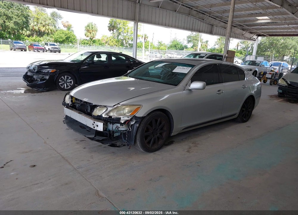 2006 LEXUS GS 300 VIN: JTHBH96S865043610