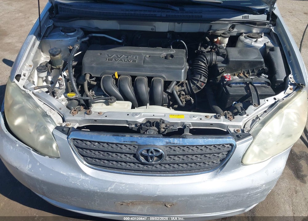 2007 TOYOTA COROLLA CE VIN: JTDBR32E270125567