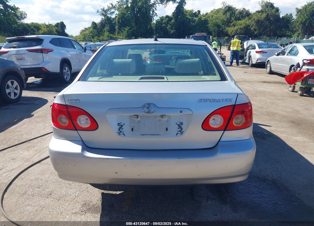 2007 TOYOTA COROLLA CE VIN: JTDBR32E270125567
