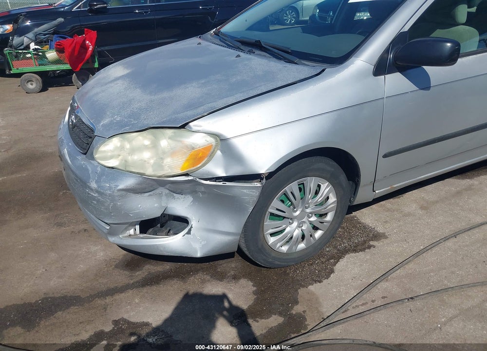 2007 TOYOTA COROLLA CE VIN: JTDBR32E270125567