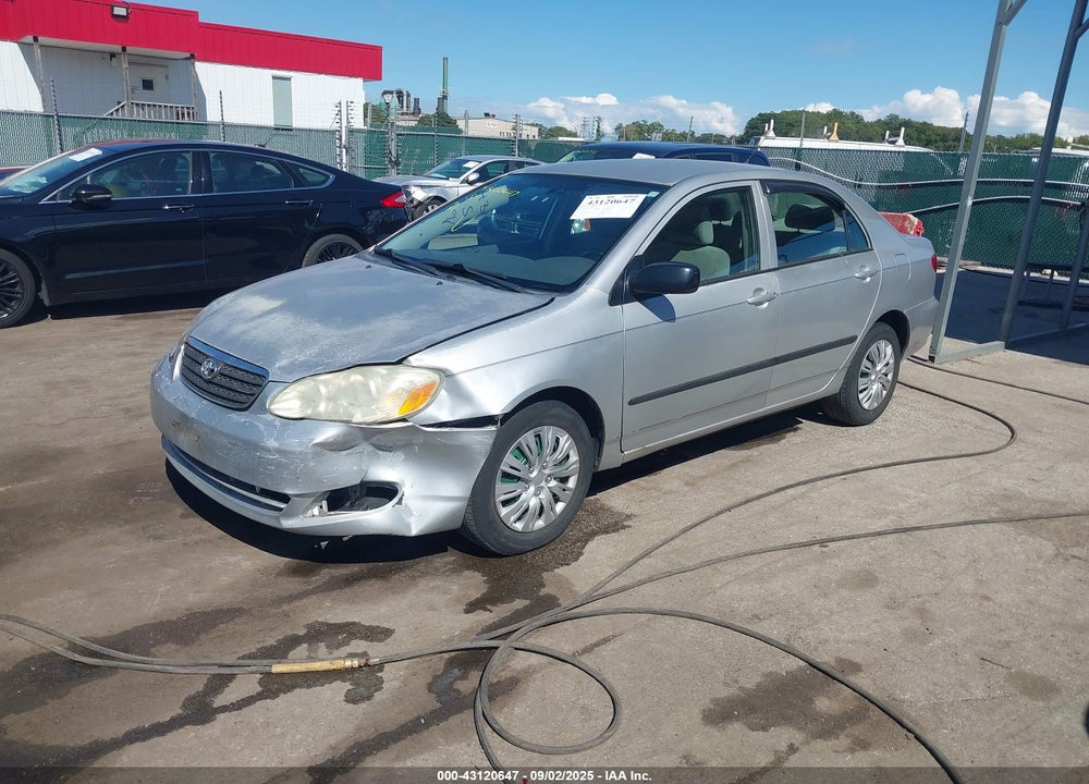 2007 TOYOTA COROLLA CE VIN: JTDBR32E270125567