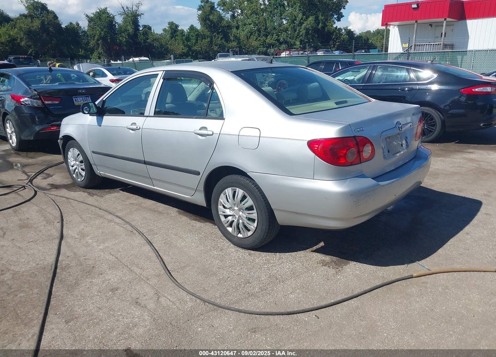 2007 TOYOTA COROLLA CE VIN: JTDBR32E270125567