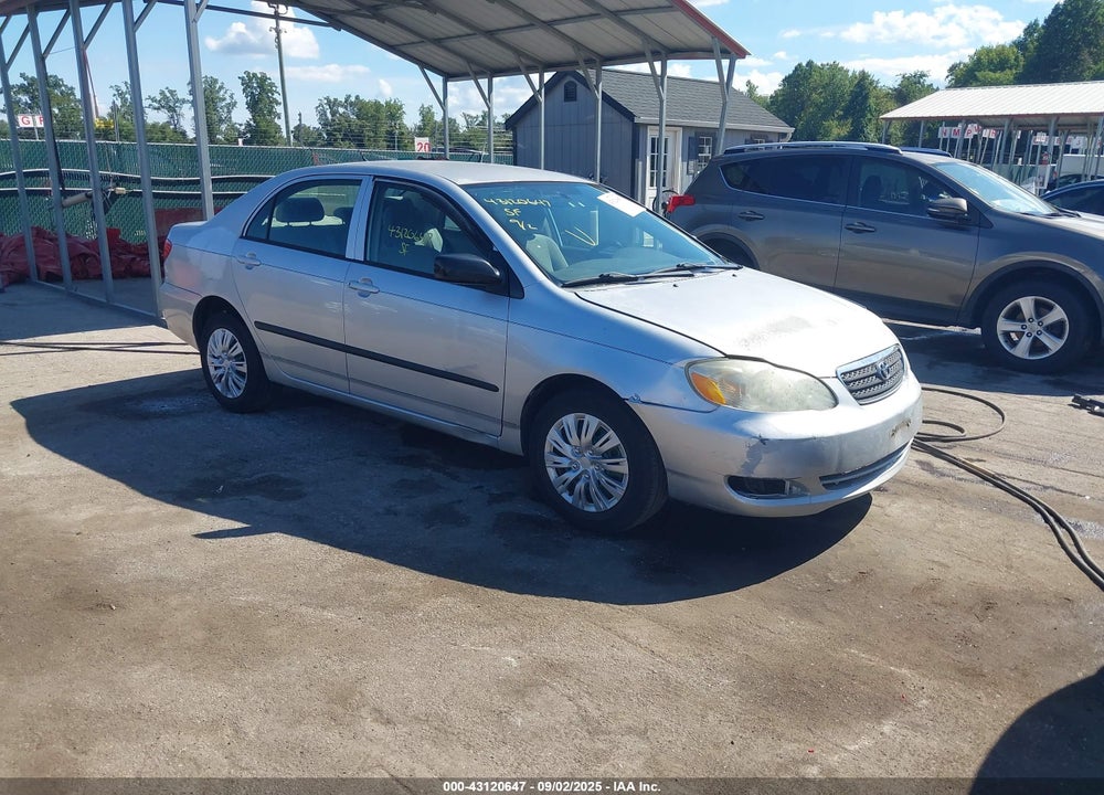 2007 TOYOTA COROLLA CE VIN: JTDBR32E270125567