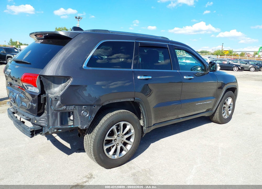 2016 JEEP GRAND CHEROKEE LIMITED VIN: 1C4RJFBG0GC368060