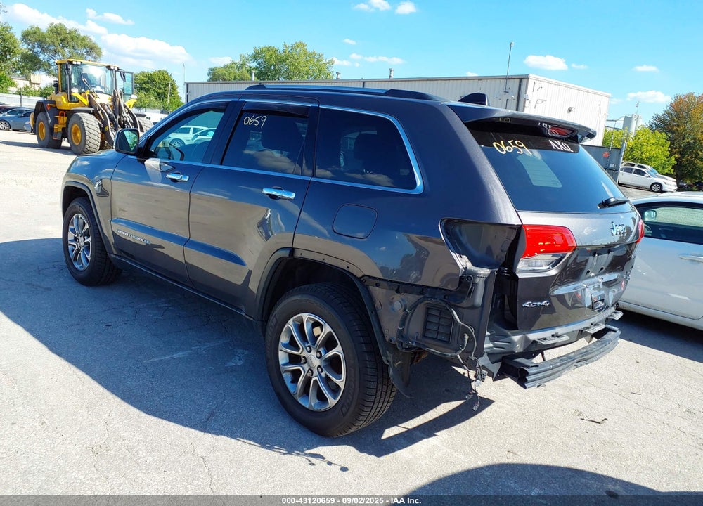2016 JEEP GRAND CHEROKEE LIMITED VIN: 1C4RJFBG0GC368060