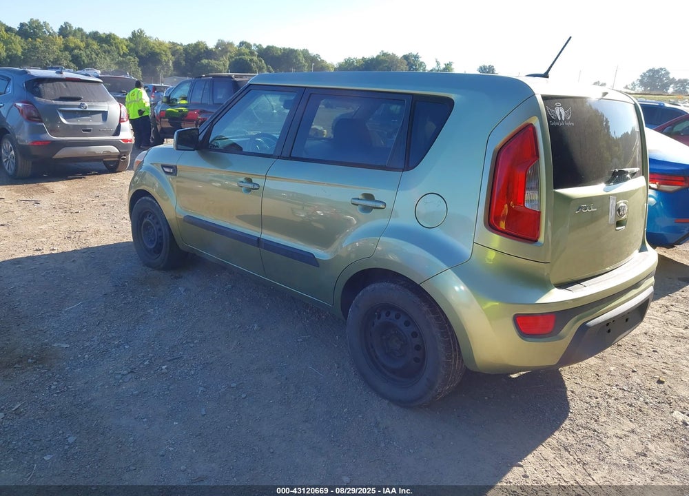 2013 KIA SOUL VIN: KNDJT2A56D7624285