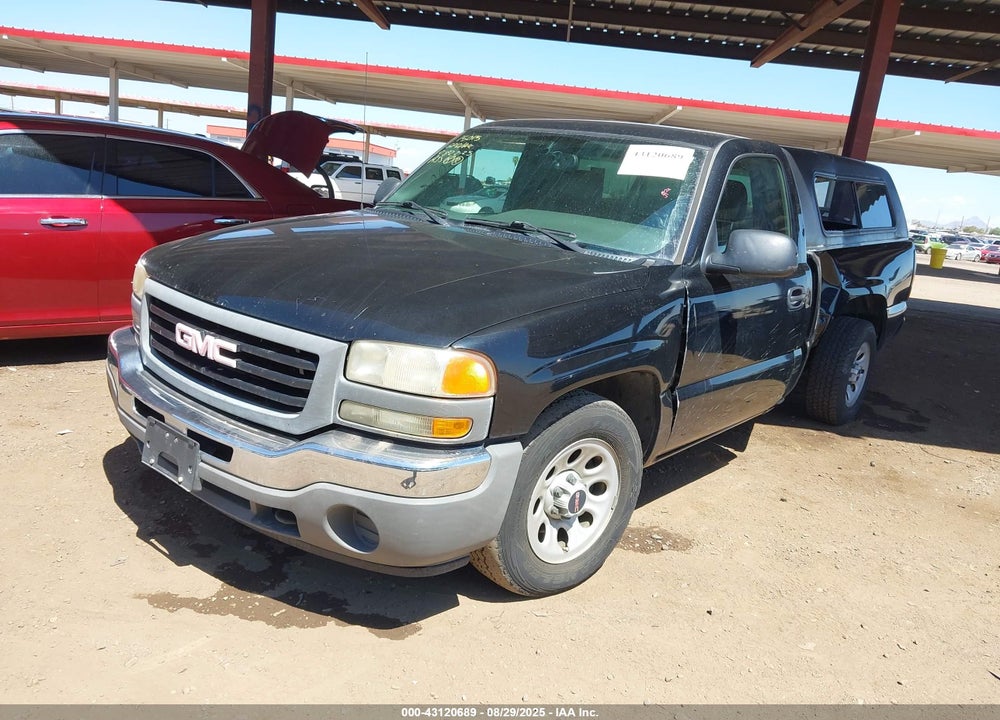 2005 GMC SIERRA 1500 WORK TRUCK VIN: 1GTEC14X35Z319437