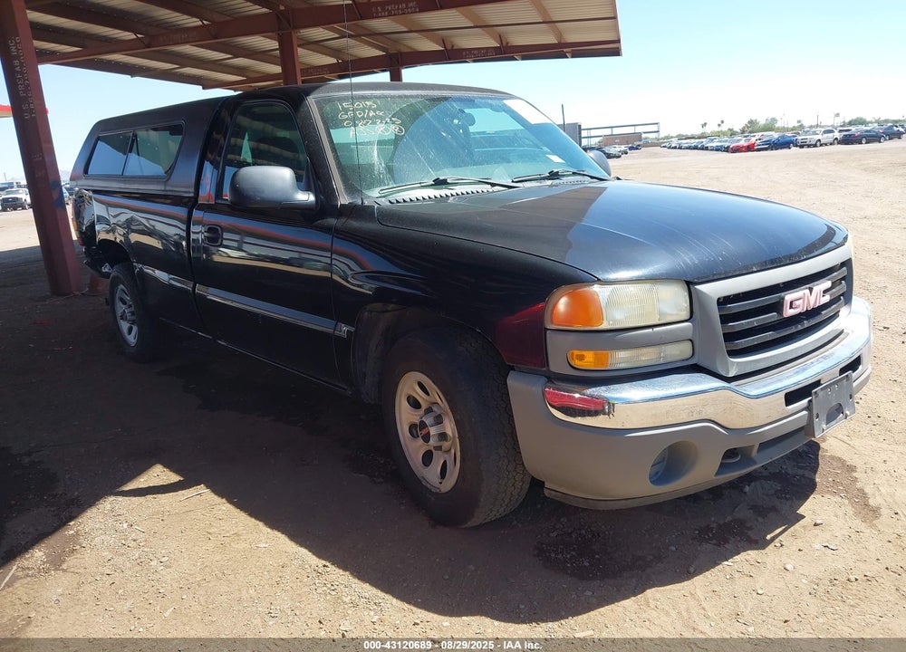 2005 GMC SIERRA 1500 WORK TRUCK VIN: 1GTEC14X35Z319437