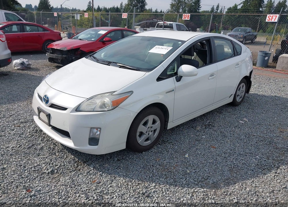 2011 TOYOTA PRIUS VIN: JTDKN3DU8B0246838
