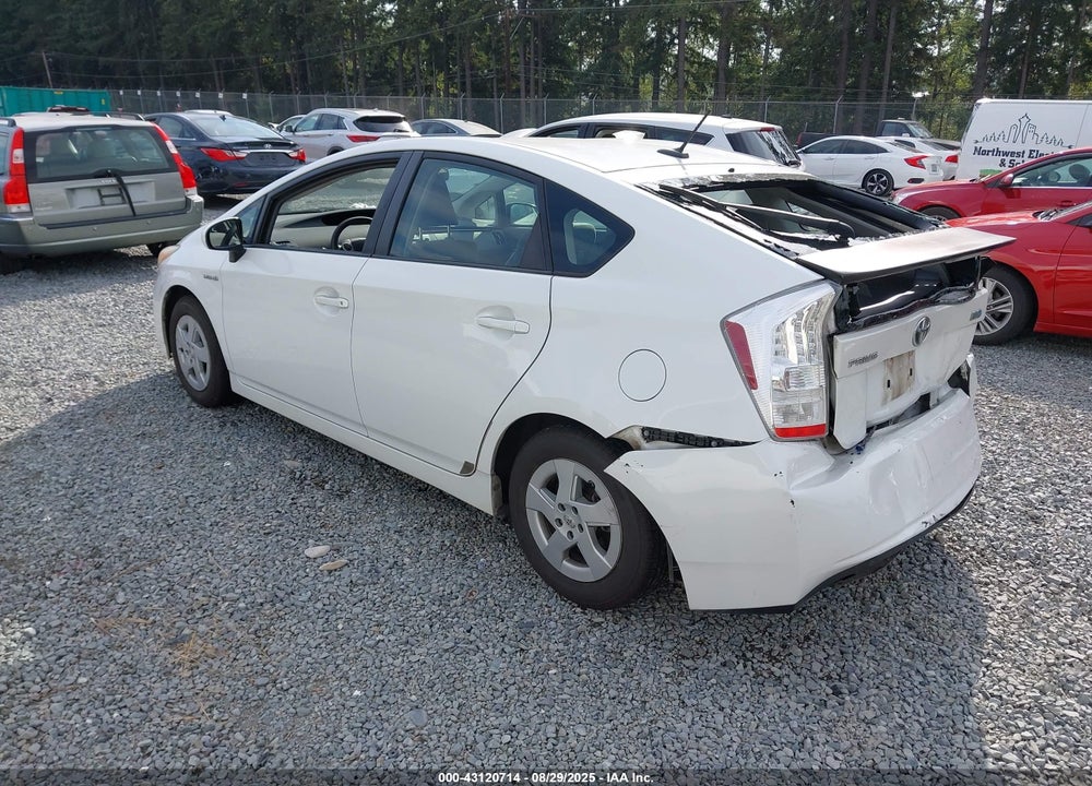 2011 TOYOTA PRIUS VIN: JTDKN3DU8B0246838