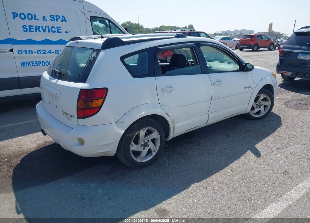 2004 PONTIAC VIBE GT VIN: 5Y2SN62L44Z444360