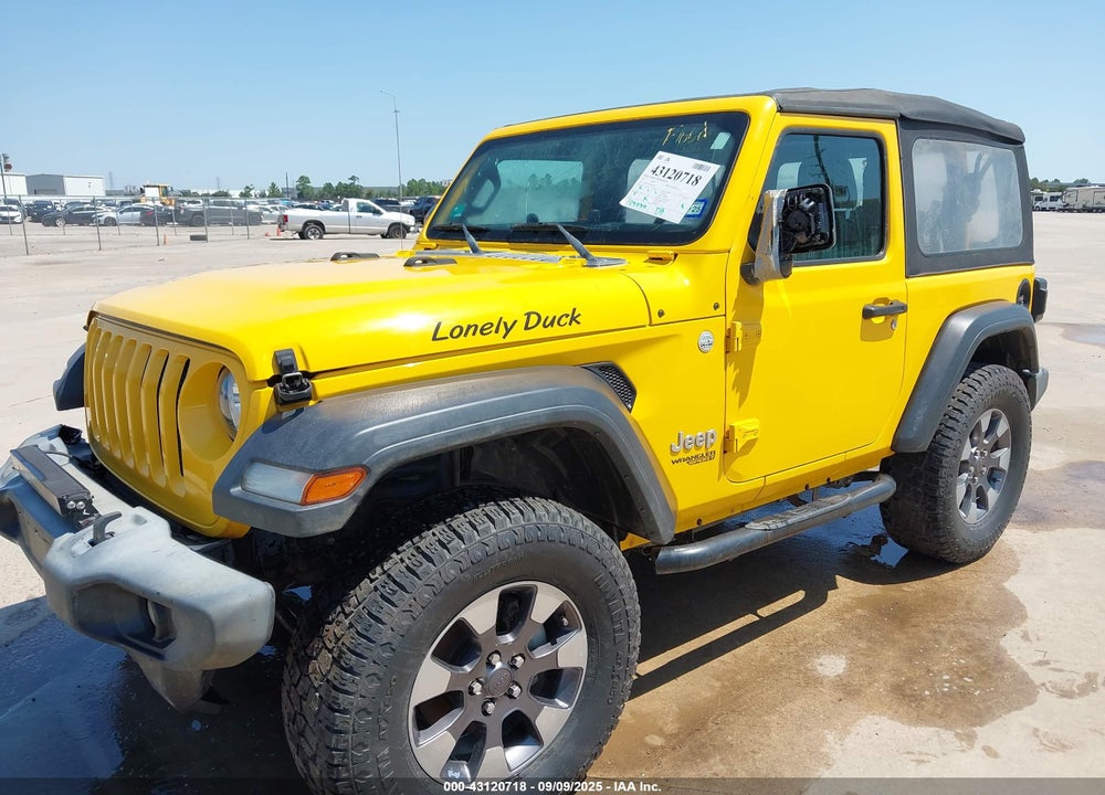 2019 JEEP WRANGLER / VIN: 1C4GJXAG5KW560905