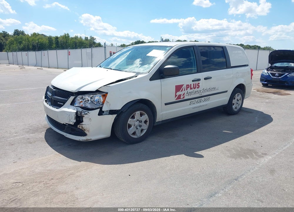 2013 RAM CARGO TRADESMAN VIN: 2C4JRGAG1DR774106
