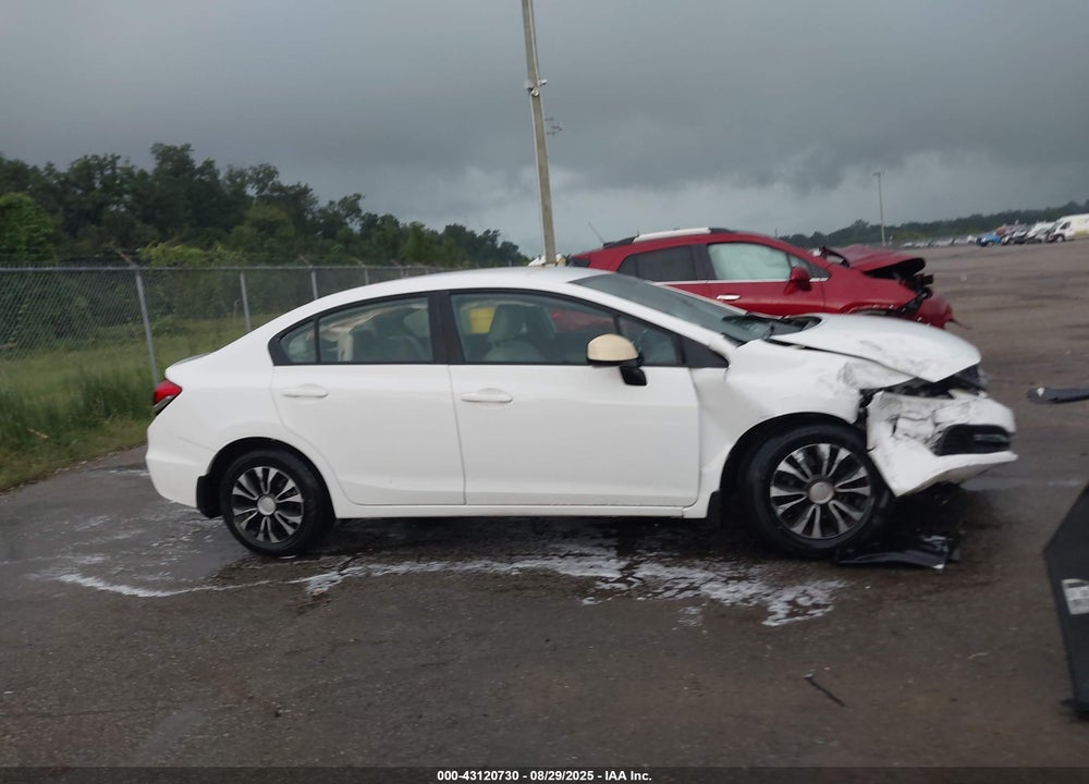 2013 HONDA CIVIC VIN: 2HGFB2F57DH523392
